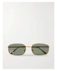 Celine Triomphe farbene Sonnenbrille Gold