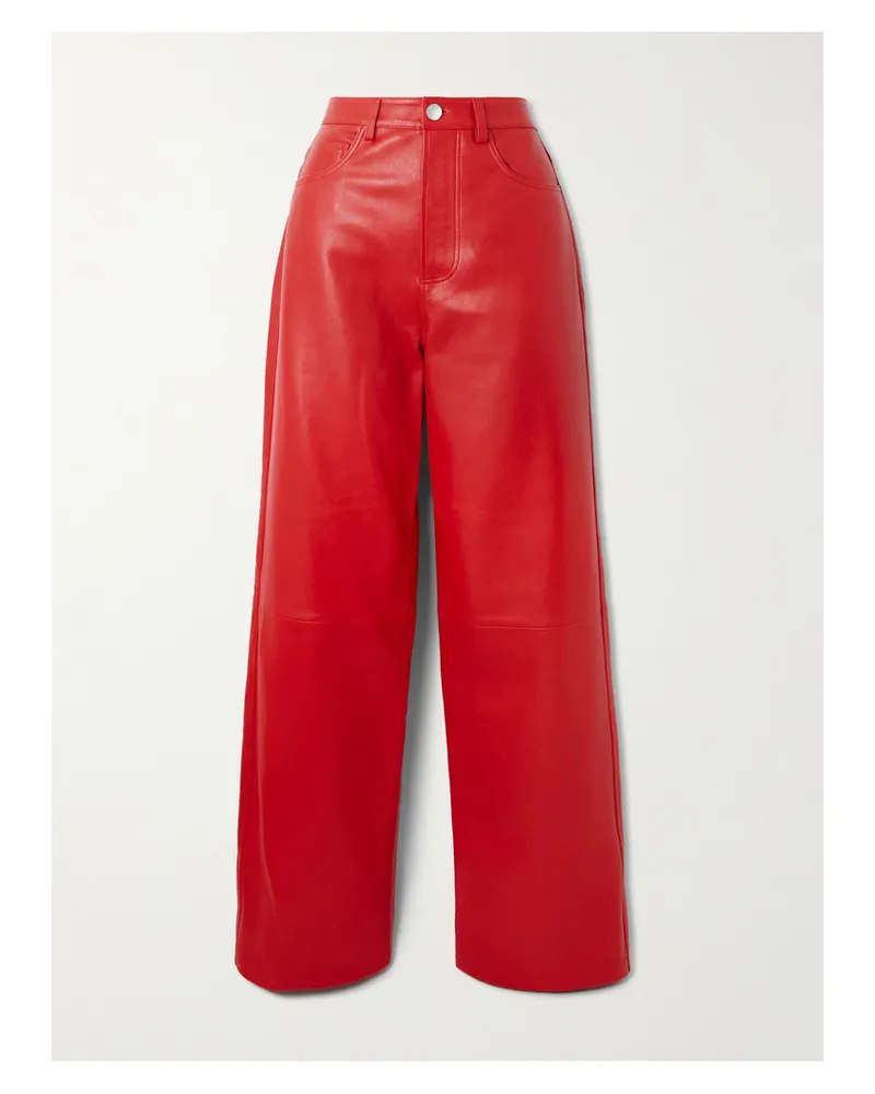 Róhe Lederhose - Rot Rot