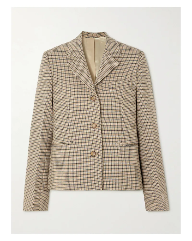Totême Blazer Aus Webstoff Mit Recycelten Fasern - Neutral Neutral