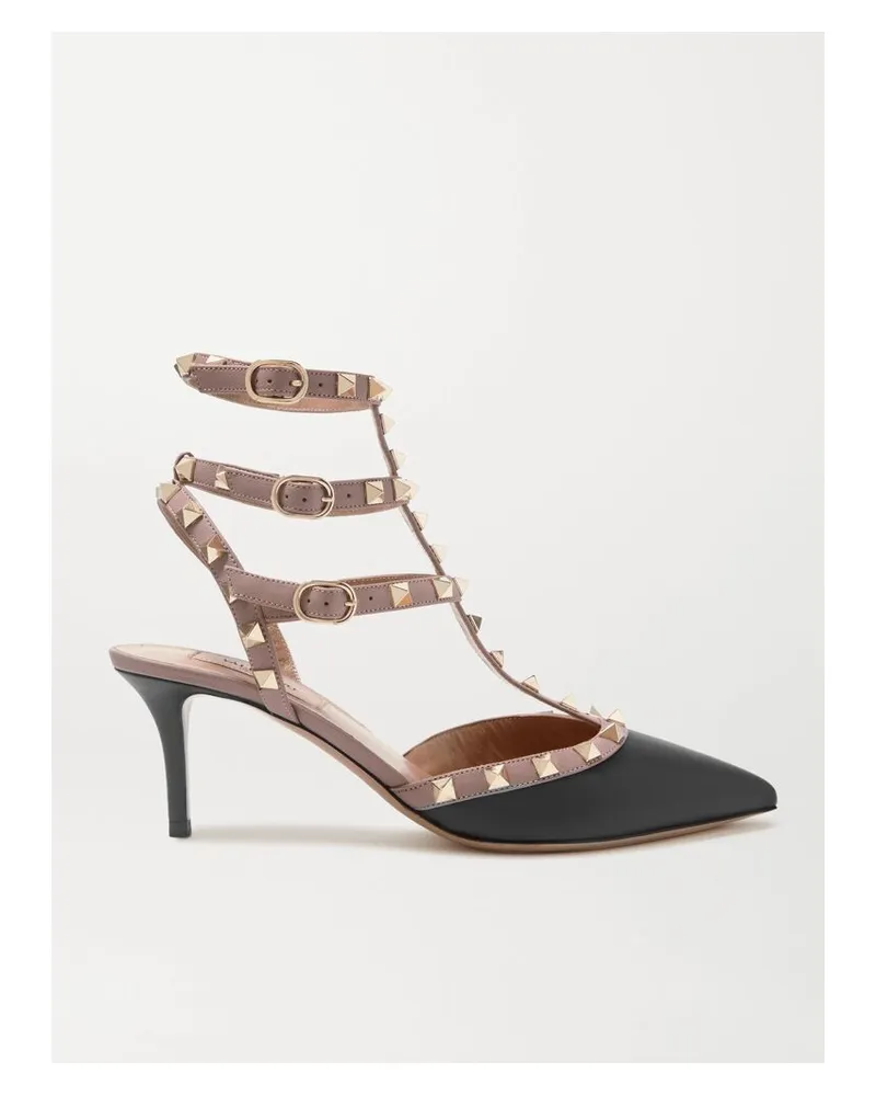 Valentino Garavani Valentino Garavani Rockstud Pumps Aus Leder - Schwarz Schwarz