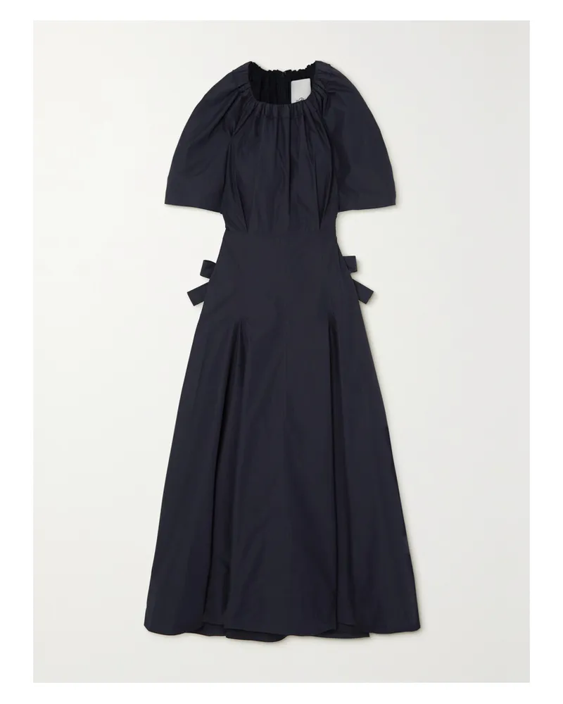 3.1 phillip lim Ladybug Midikleid Aus Popeline Aus Einer Baumwollmischung - Blau Blau