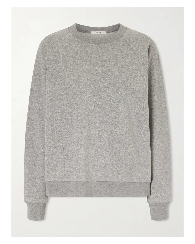 The Row Eulalia Sweatshirt Aus Einer Baumwoll-kaschmirmischung - Grau Grau