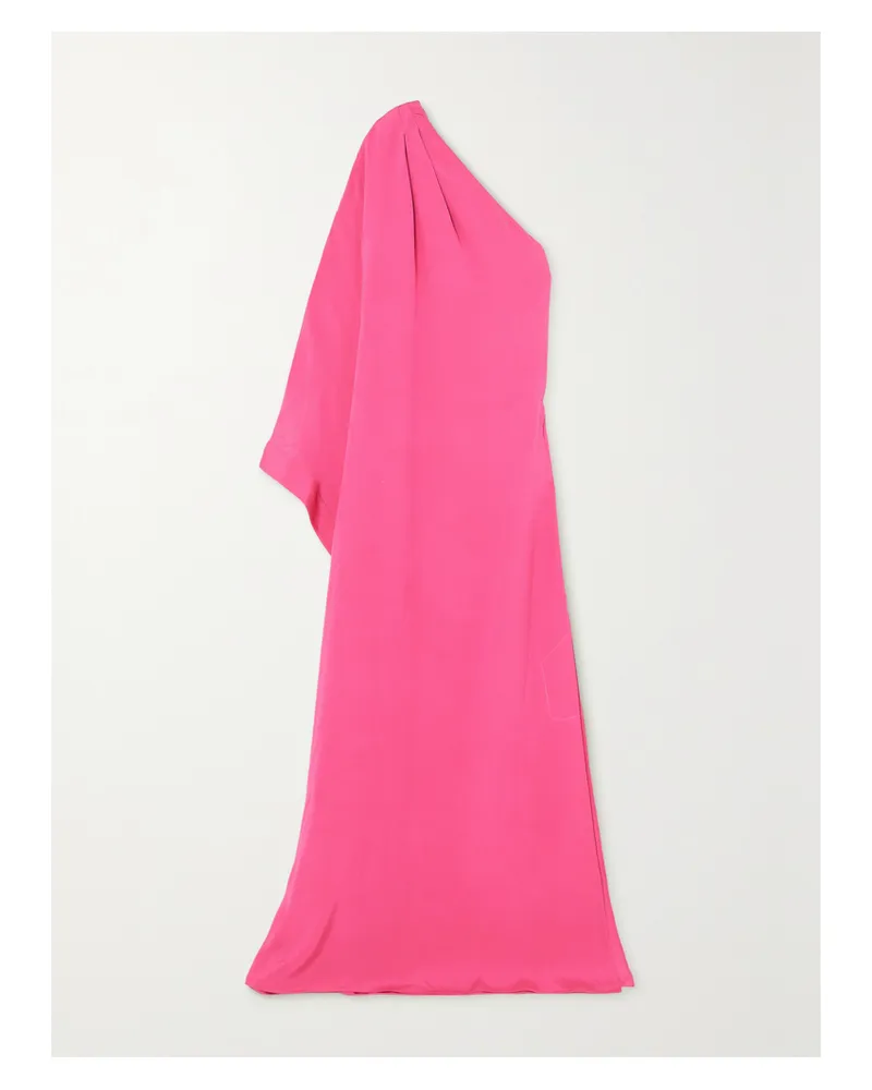 Tom Ford Asymmetrische Robe Aus Seidensatin - Pink Pink