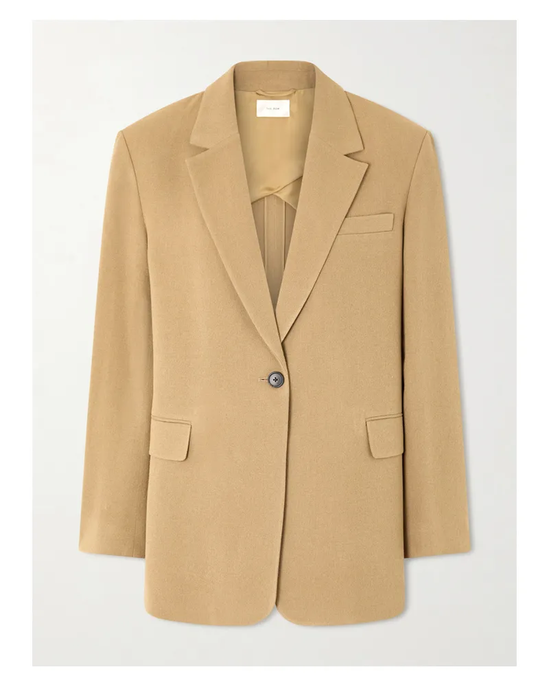 The Row Ezri Silk Blazer - Neutrals Neutrals