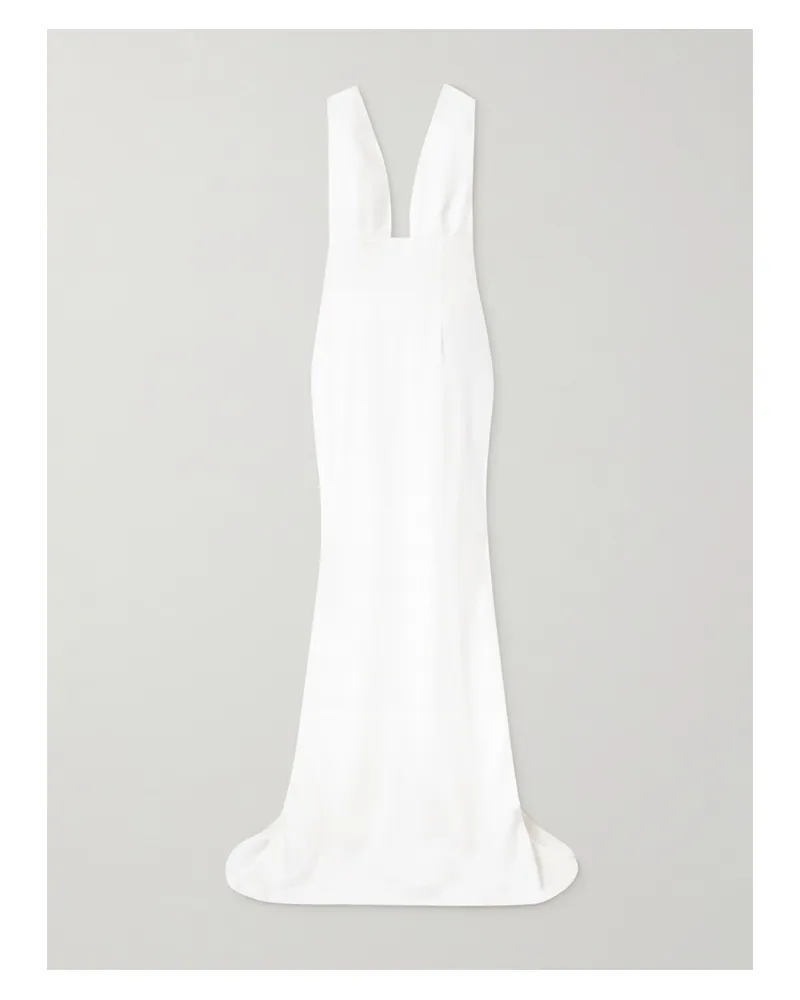 Stella McCartney Crepe Gown - White White