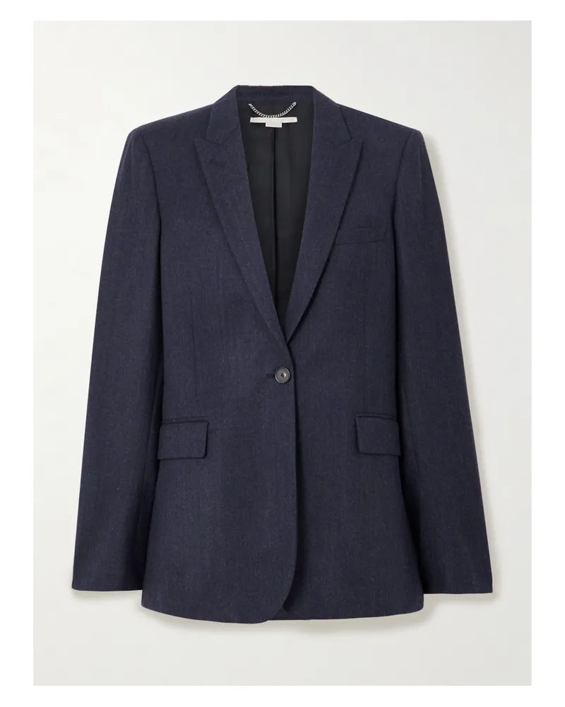 Stella McCartney Blazer Aus Wolle - Blau Blau