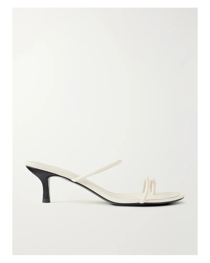 St. Agni Leather Sandals - Neutrals Neutrals