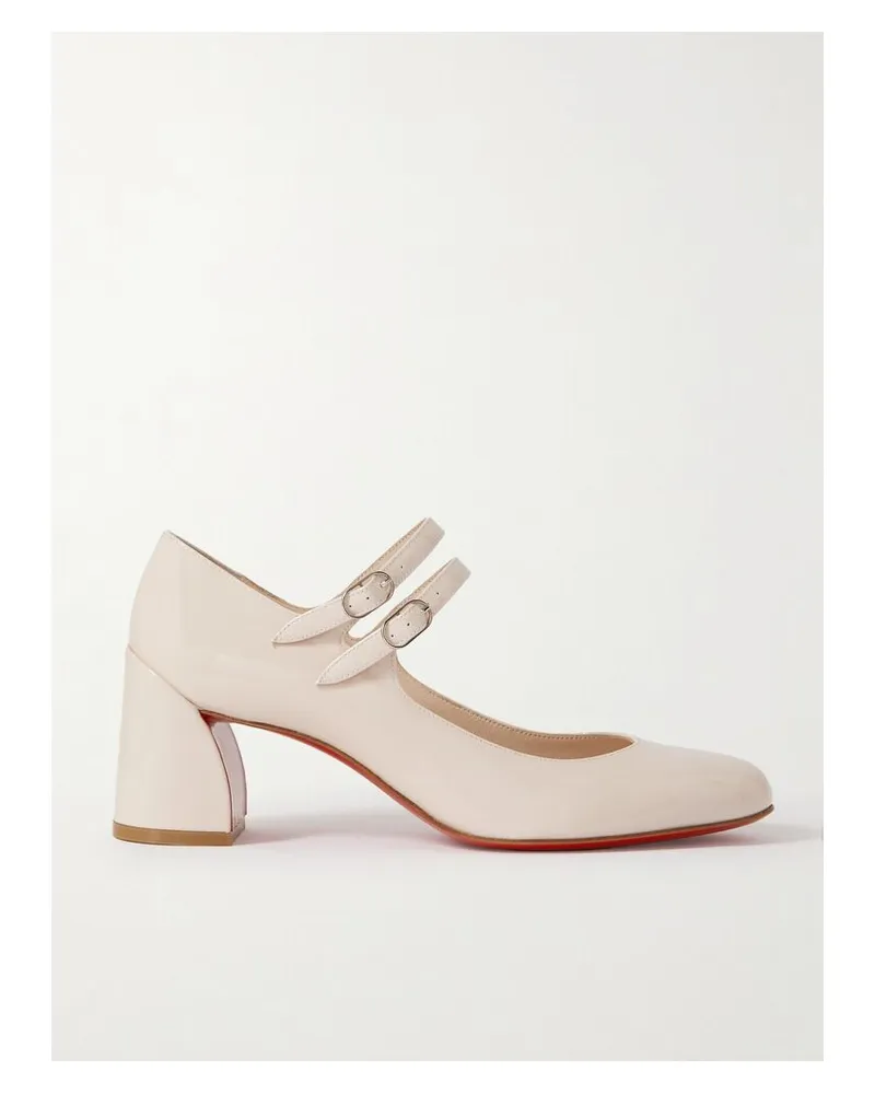 Christian Louboutin Miss Jane 55 Pumps Aus Lackleder - Pink Pink