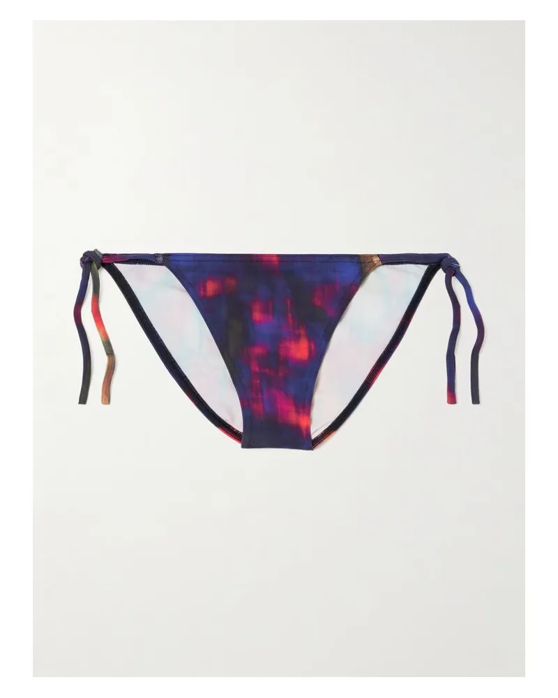 Eres Etoile Bedrucktes Bikini-höschen - Lila Lila