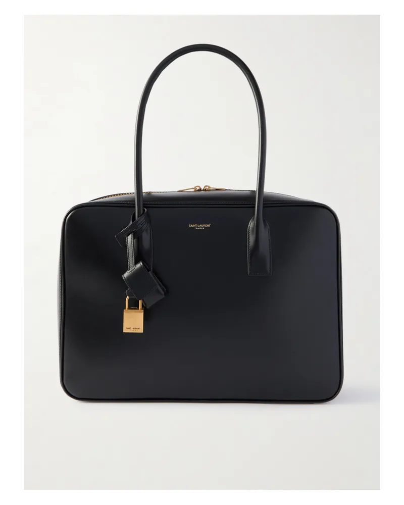 Saint Laurent Sac De Jour Leather Tote - Black Black