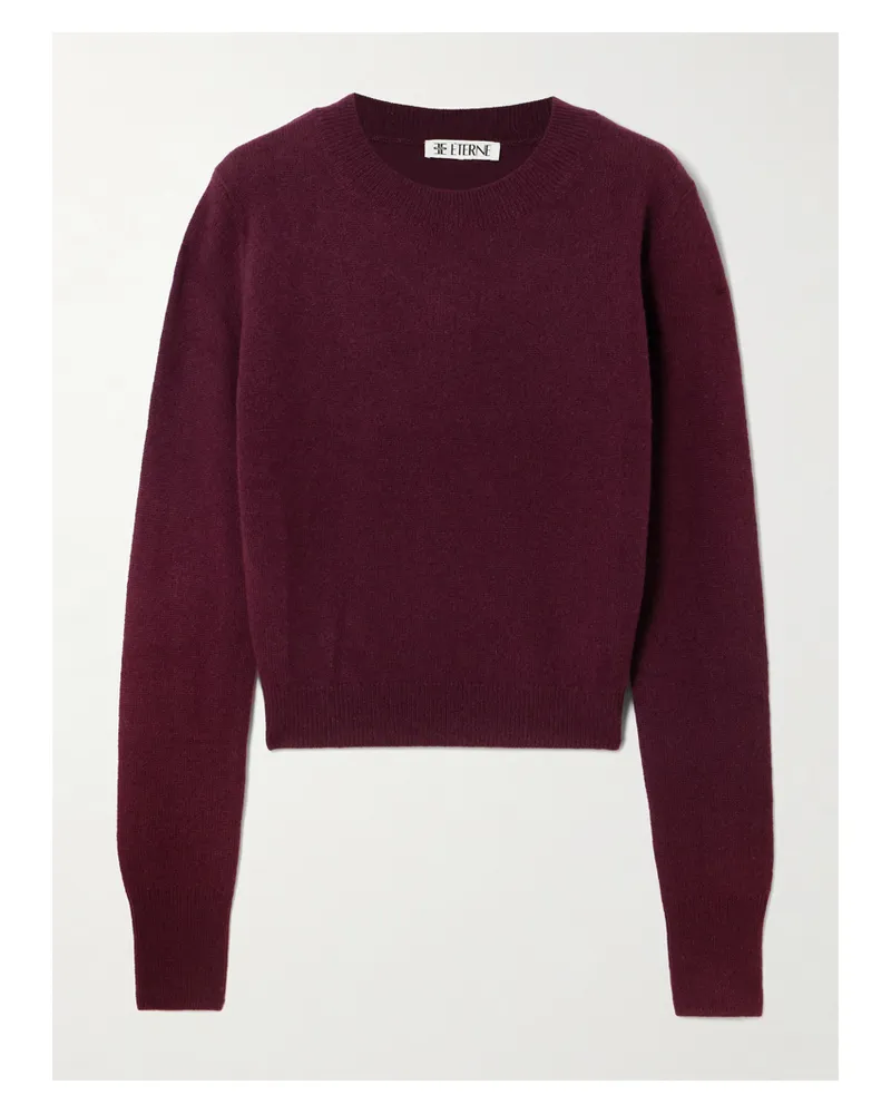 ÉTERNE Francis Kaschmirpullover - Burgunder Burgunder