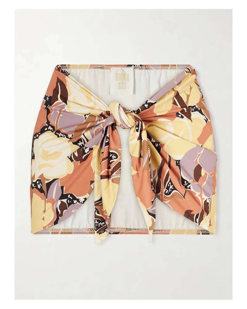 Anna Sui Desert Printed Jersey Pareo - Multi Multi