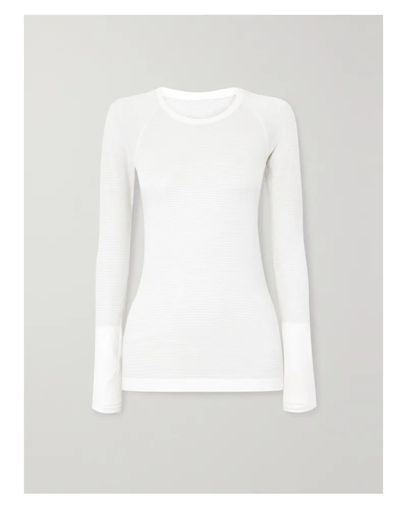 LULULEMON Swiftly Tech 2.0 Oberteil Von Stretch-material - Weiß Weiß
