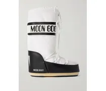 Icon Schneestiefel Aus Shell Und Kunstleder - Weiß