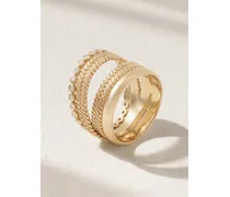 Jil N°4 Ring aus 9 Karat  mit Diamanten