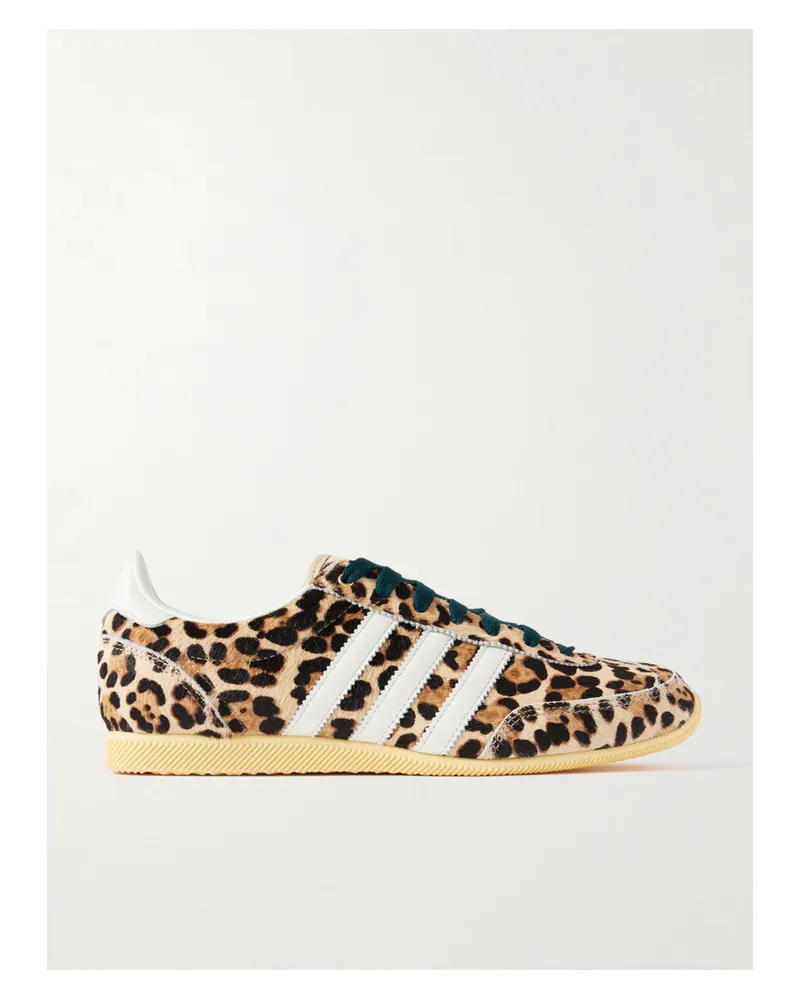 adidas Japan Sneakers Aus Kalbshaar Mit Leopardenprint Und Lederbesätzen - Animal-Print Animal-print