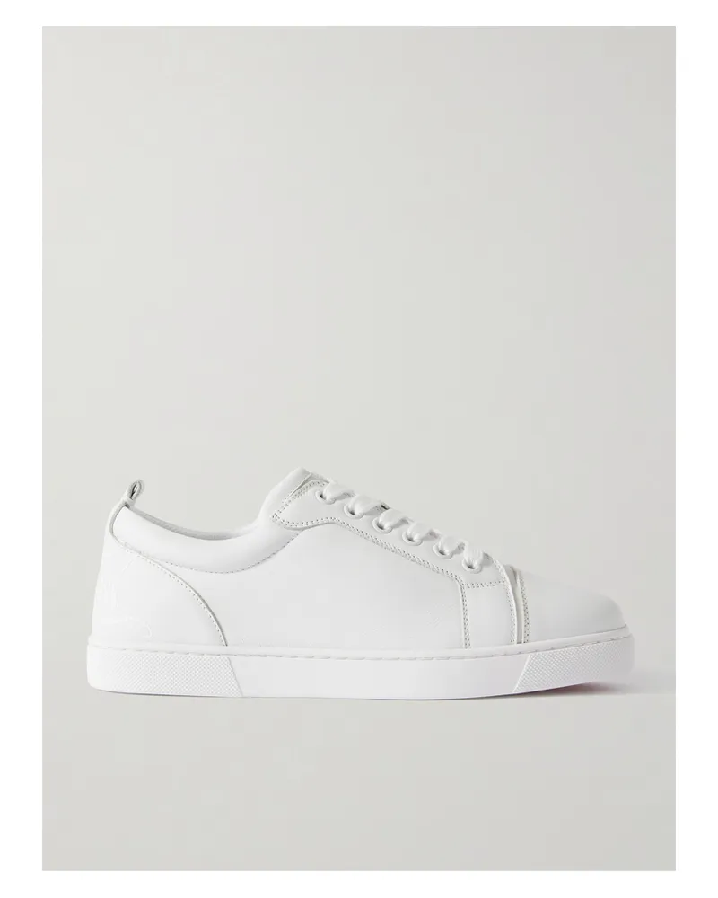 Christian Louboutin Fun Louise Junior Leather Sneakers - White White