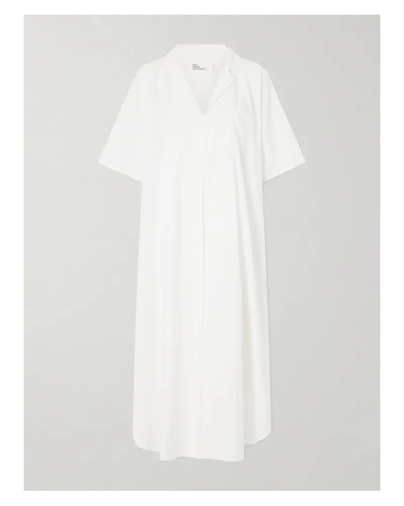 Lisa Marie Fernandez Cotton-voile Kaftan - Cream Cream