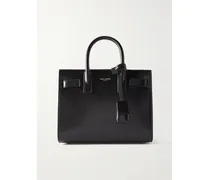 Sac De Jour Nano Leather Tote - Black
