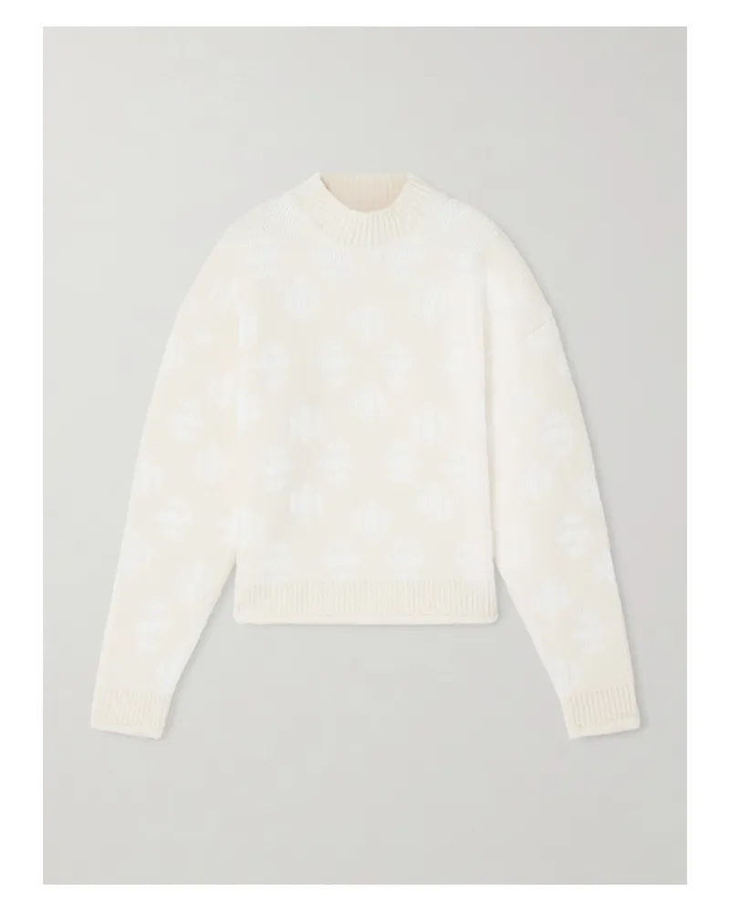 Aztech Mountain Oversized-pullover Aus Jacquard-strick Aus Einer Wollmischung - Mehrfarbig Mehrfarbig