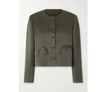 Novalis Shamo Jacke Aus Satin - Grün