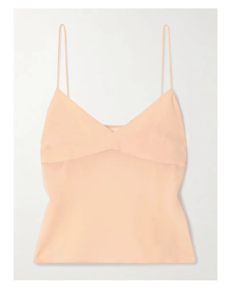 Ulla Johnson Demi Top Aus Seidenchiffon - Orange Orange