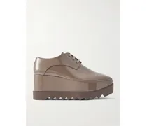 Elyse Glänzende Brogues - Braun