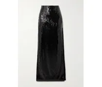 Beating Heart Maxirock Aus Tüll Mit Pailletten - Schwarz