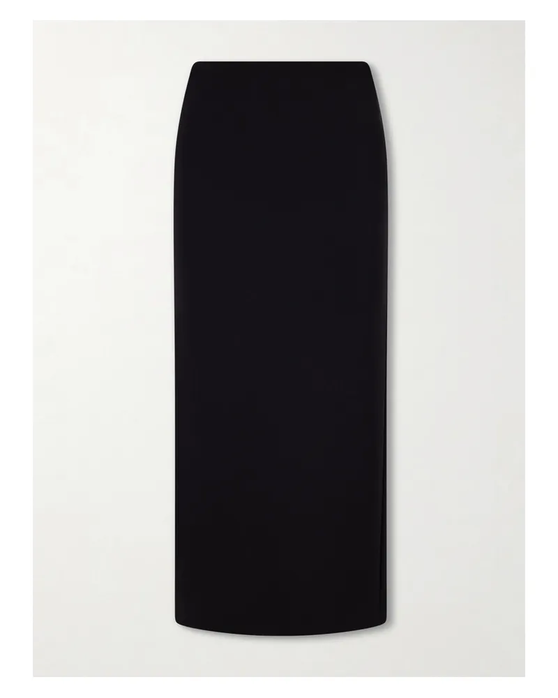 Max Mara Solivi Midirock Aus Stretch-crêpe - Schwarz Schwarz