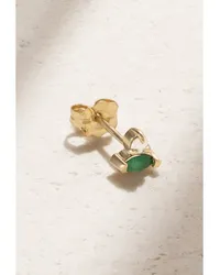 Stone & Strand Einzelner Ohrstecker aus 10 Karat Gold