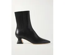Koko Ankle Boots Aus Leder - Schwarz