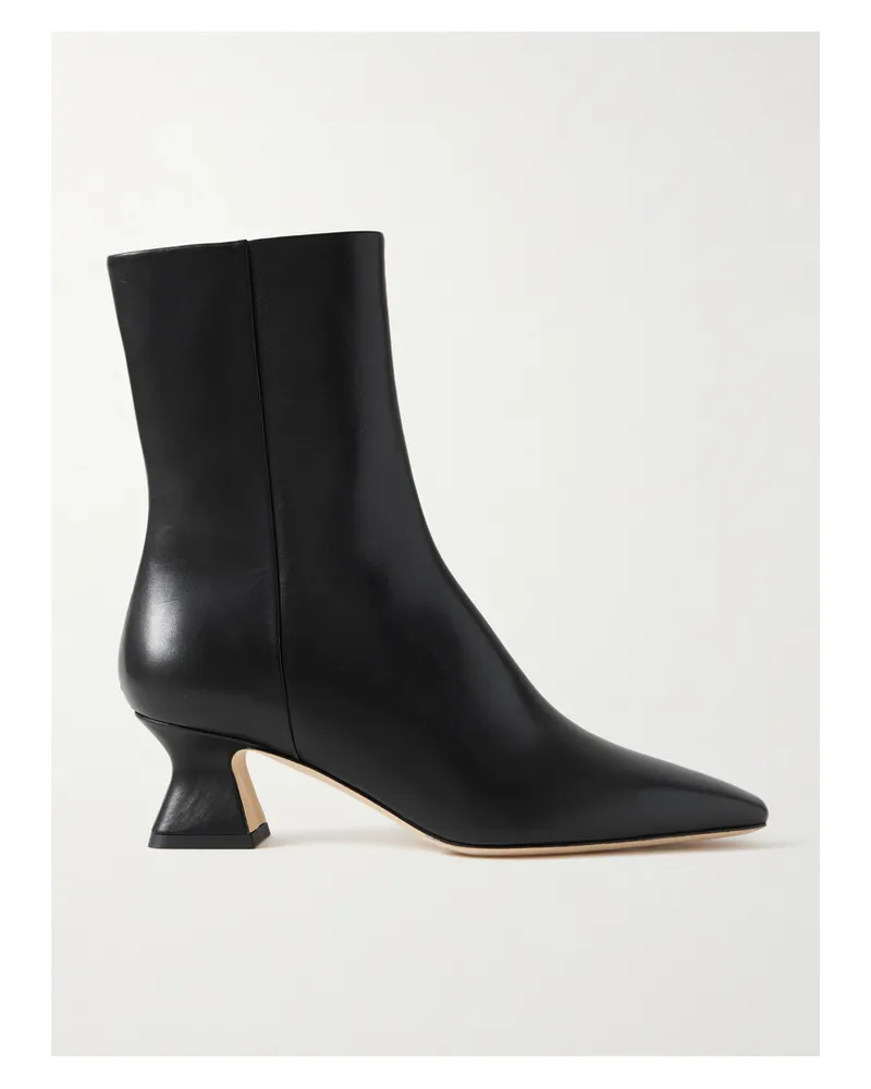 aeyde Koko Ankle Boots Aus Leder - Schwarz Schwarz