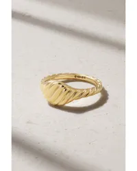 David Yurman Ring Für Den Kleinen Finger aus 18 Karat Gold