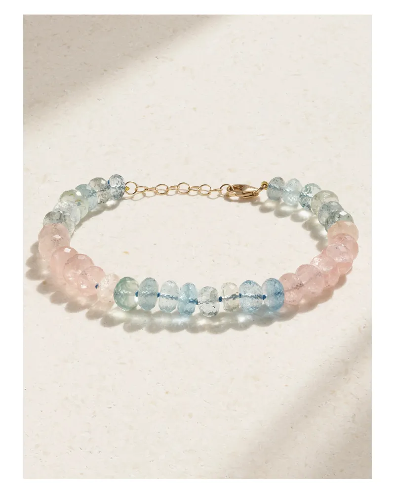 JIA JIA Armband Mit Morganiten Und Details Aus 14 Karat Gold Gold
