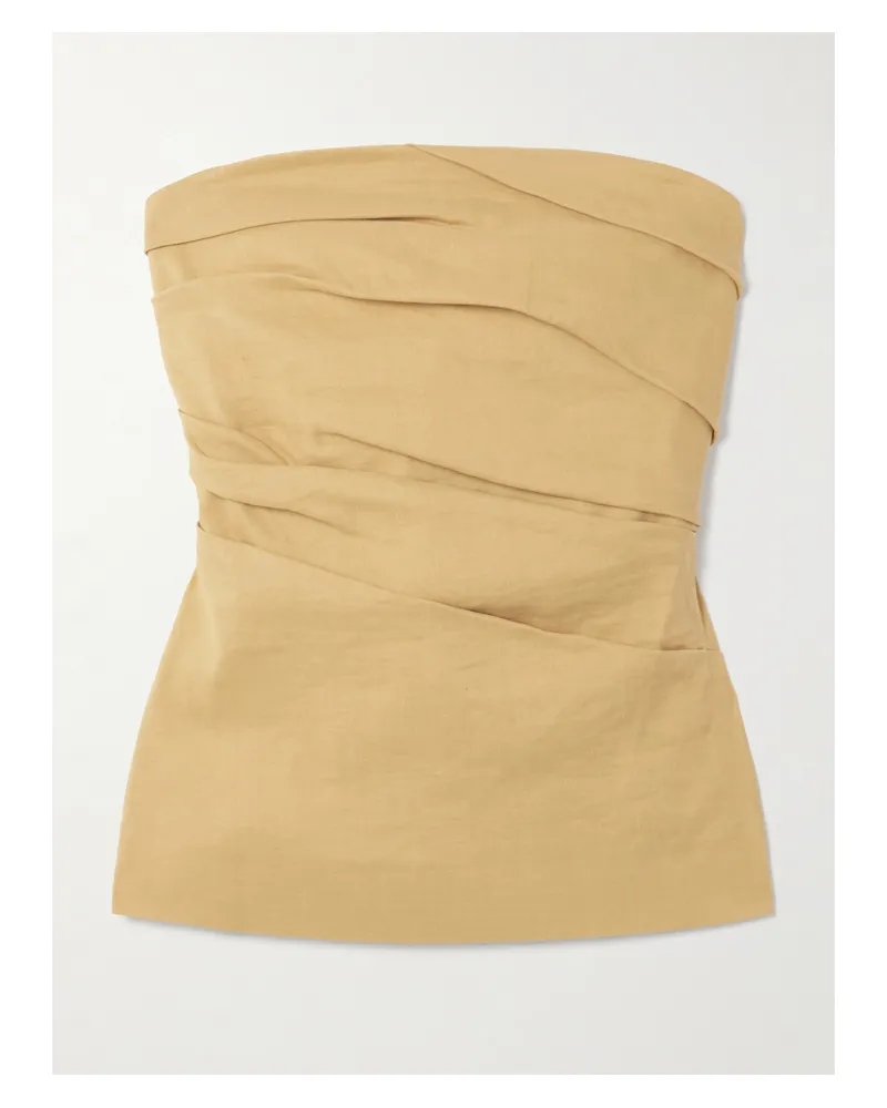 TOVE Izel Bustier Aus Leinen - Neutral Neutral