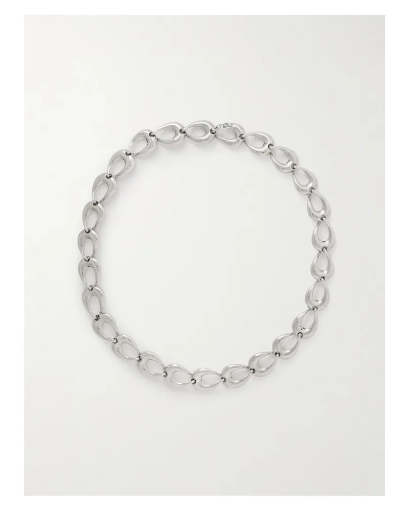 AGMES Thin Tilda Kette aus Recyceltem Silber