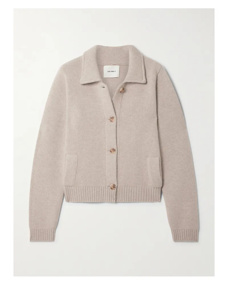 Lisa Yang Lynna Cardigan Aus Kaschmir - Neutral Neutral