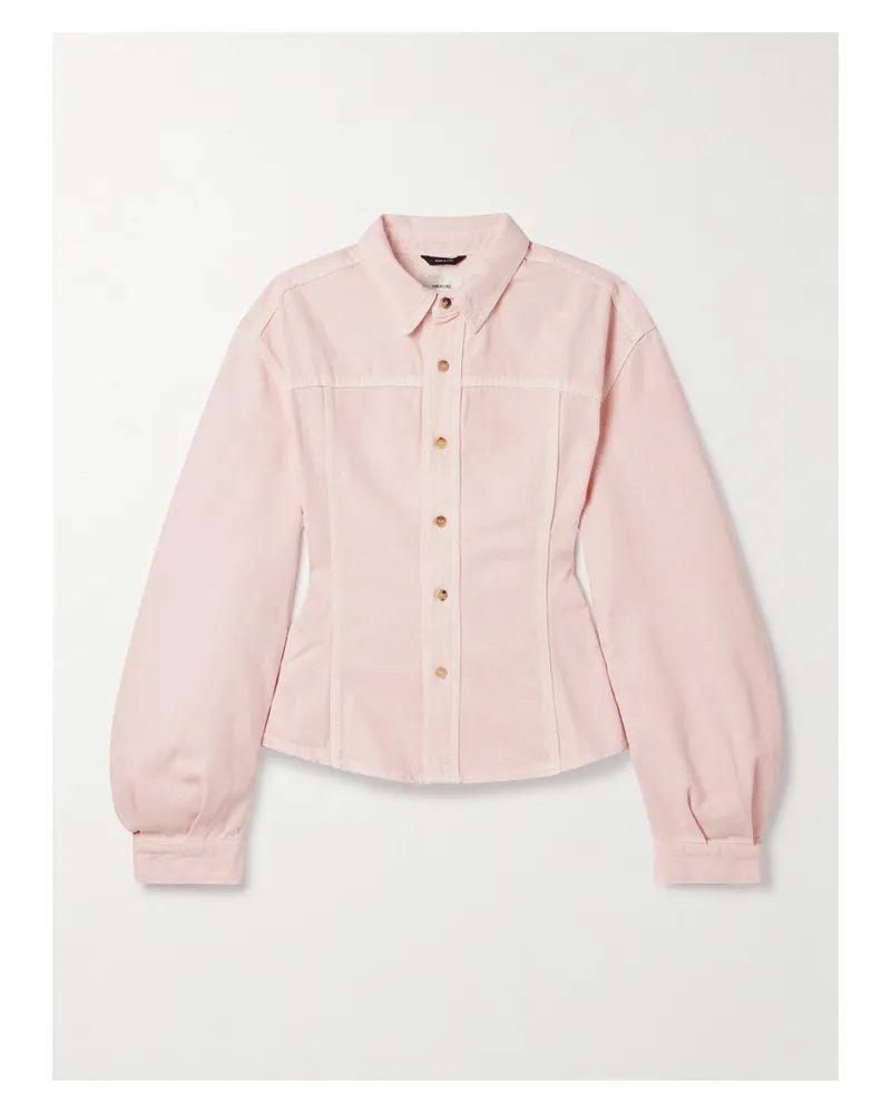 Haikure Lee Dive Jeanshemd - Pink Pink
