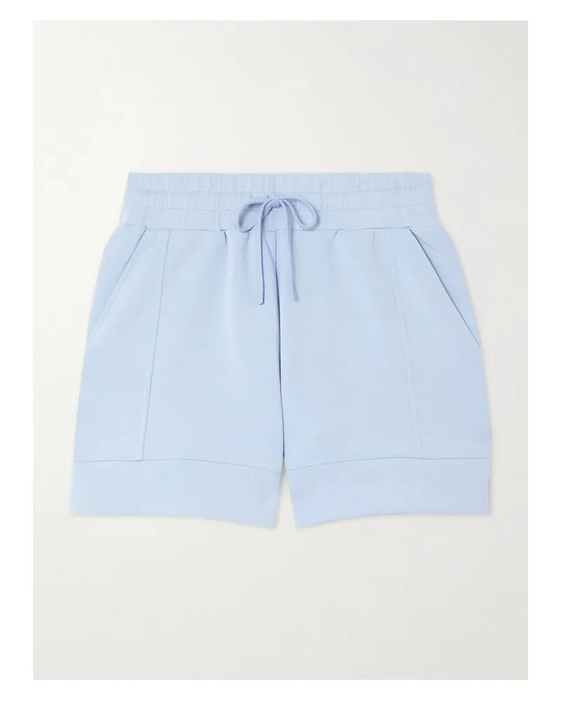 Varley Atrium Shorts Aus Jersey - Blau Blau