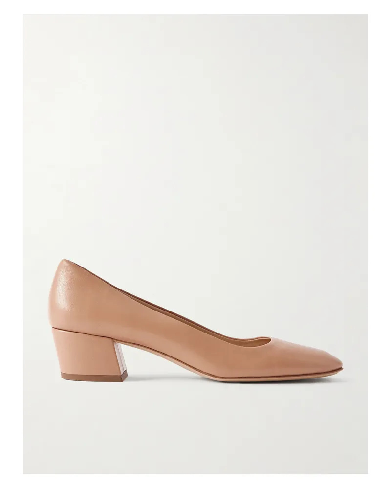 Gabriela Hearst Agathe Leather Pumps - Neutrals Neutrals