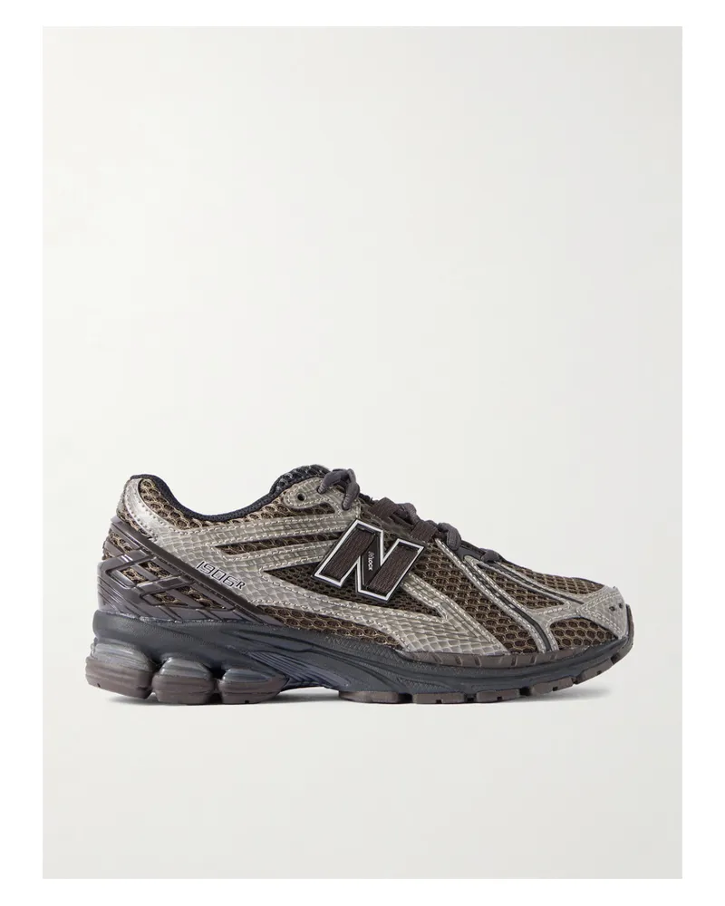 New Balance 1906 Sneakers Aus Mesh Mit Gummibesätzen - Grau Grau