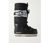 Icon Schneestiefel Aus Shell Und Kunstleder - Schwarz