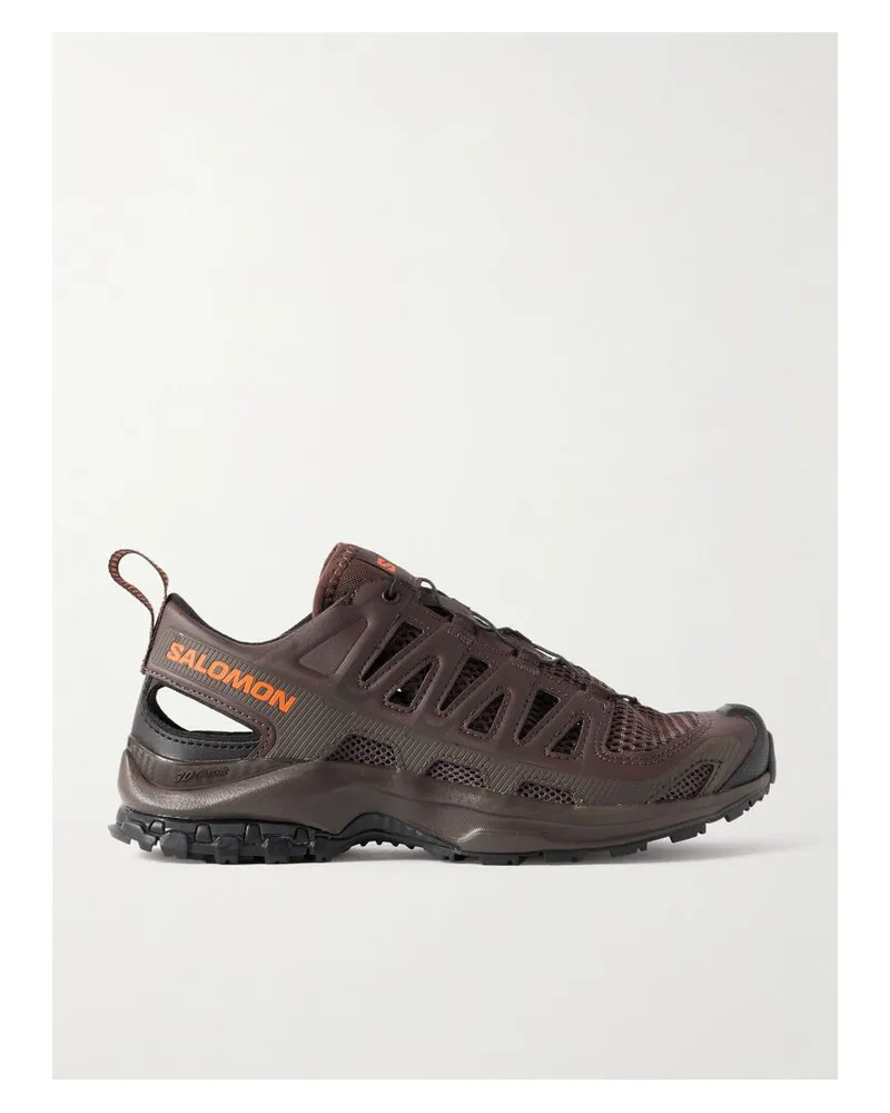 Salomon Xa Pro 3d Amphib Sneakers Aus Mesh Mit Gummibesätzen - Braun Braun