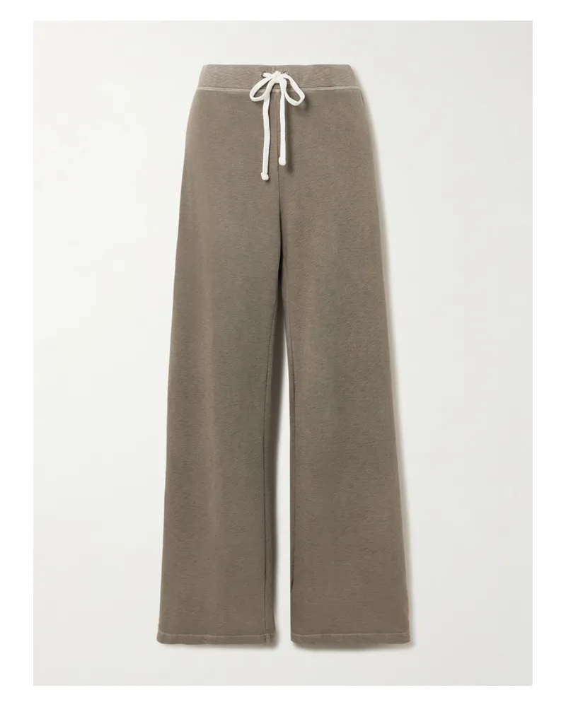 James Perse Jogginghose Aus Baumwollfrottee - Grün Grün