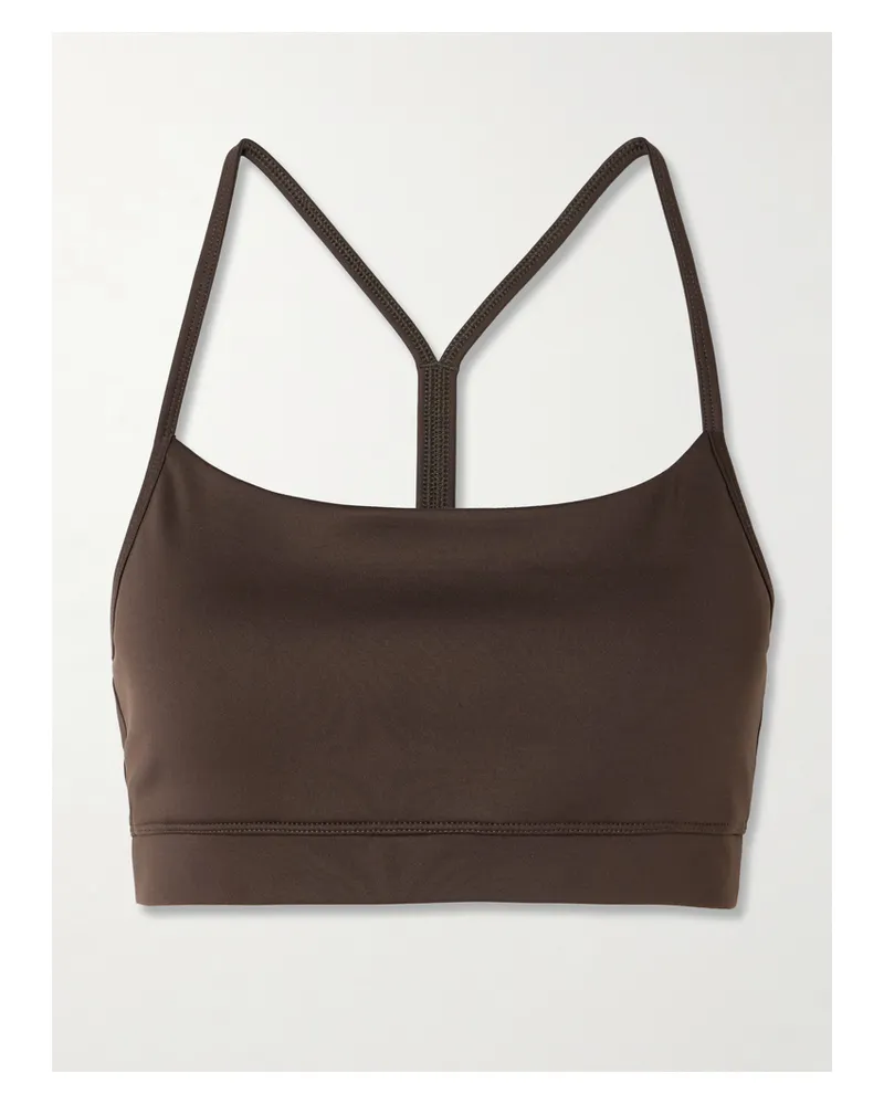 Varley Assure Cerys Sport-bh Aus Stretch-material - Braun Braun