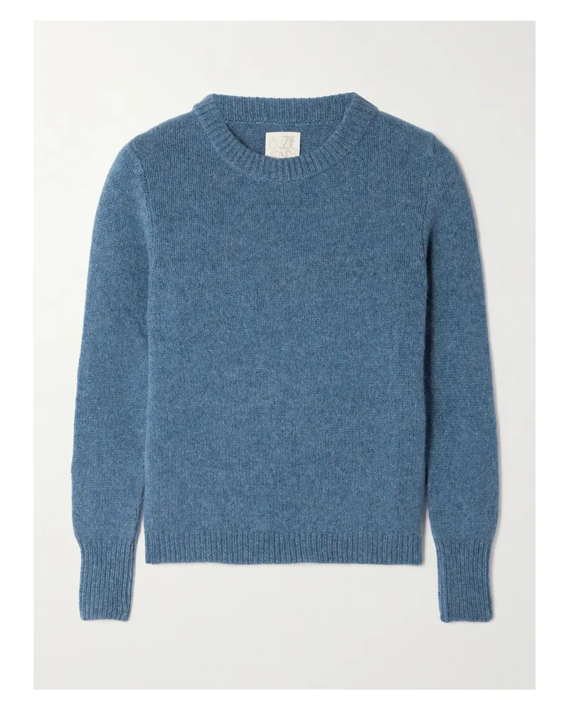 Suzie Kondi Sarra Kaschmirpullover Blau