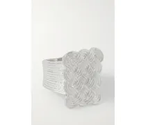 Net Sustain Woven Willow Ring aus Recyceltem Sterling