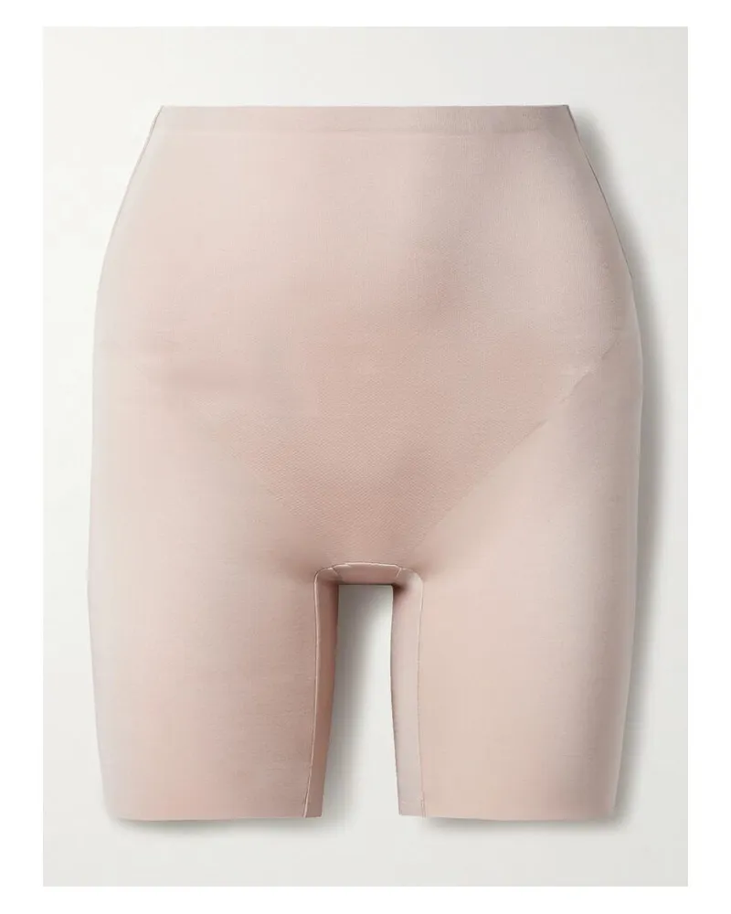 Spanx Spanxshape™ Suit Your Fancy Hoch Sitzende, Oberschenkellange Shorts Mit Rückenausschnitt - Neutral Neutral