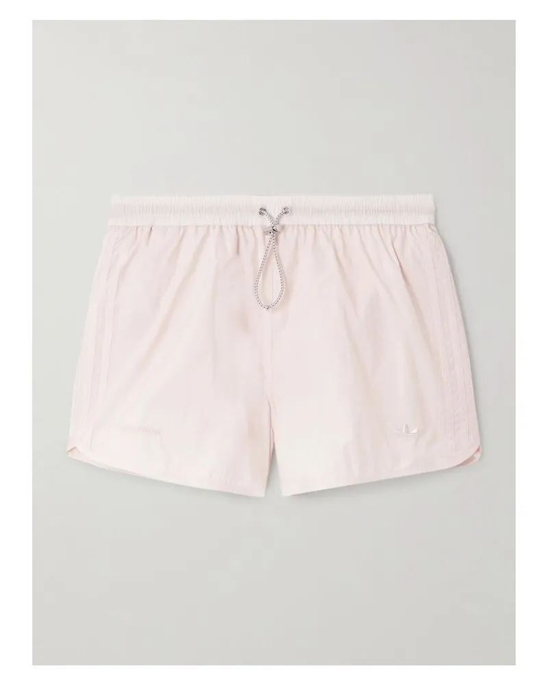 adidas Wales Bonner Shorts Aus Shell Mit Stickereien - Pink Pink
