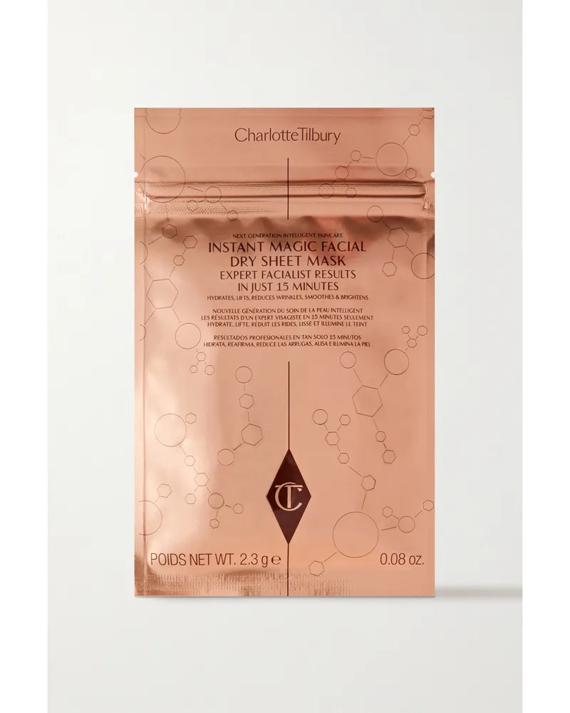 Charlotte Tilbury Instant Magic Facial Dry Sheet Mask – Gesichtsmaske Farblos